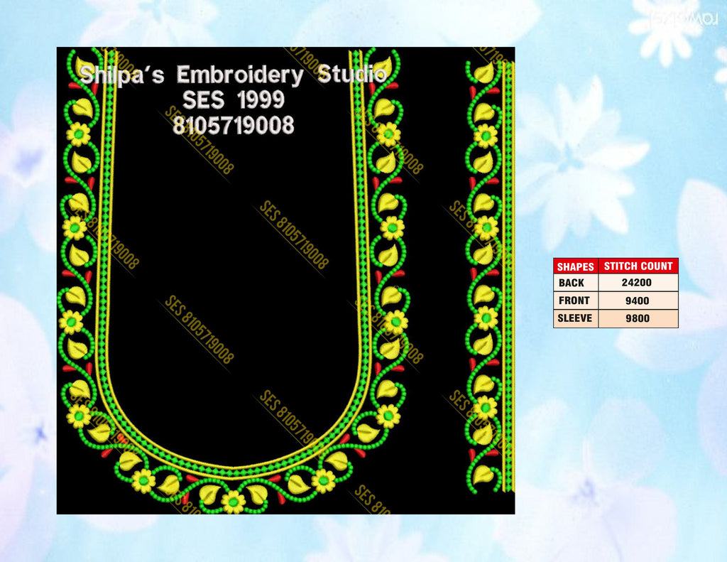 Embroidery Designs 1901-2000 Series