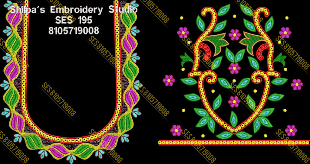 Embroidery Designs 101-200 Series