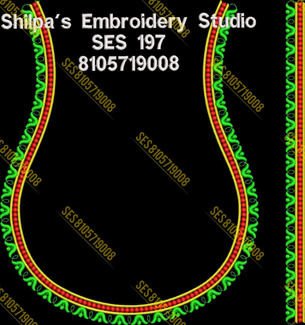 Embroidery Designs 101-200 Series