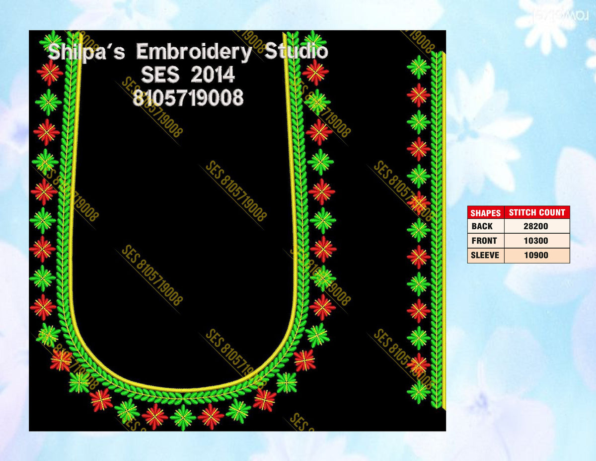 Embroidery Designs 2001-2100 Series