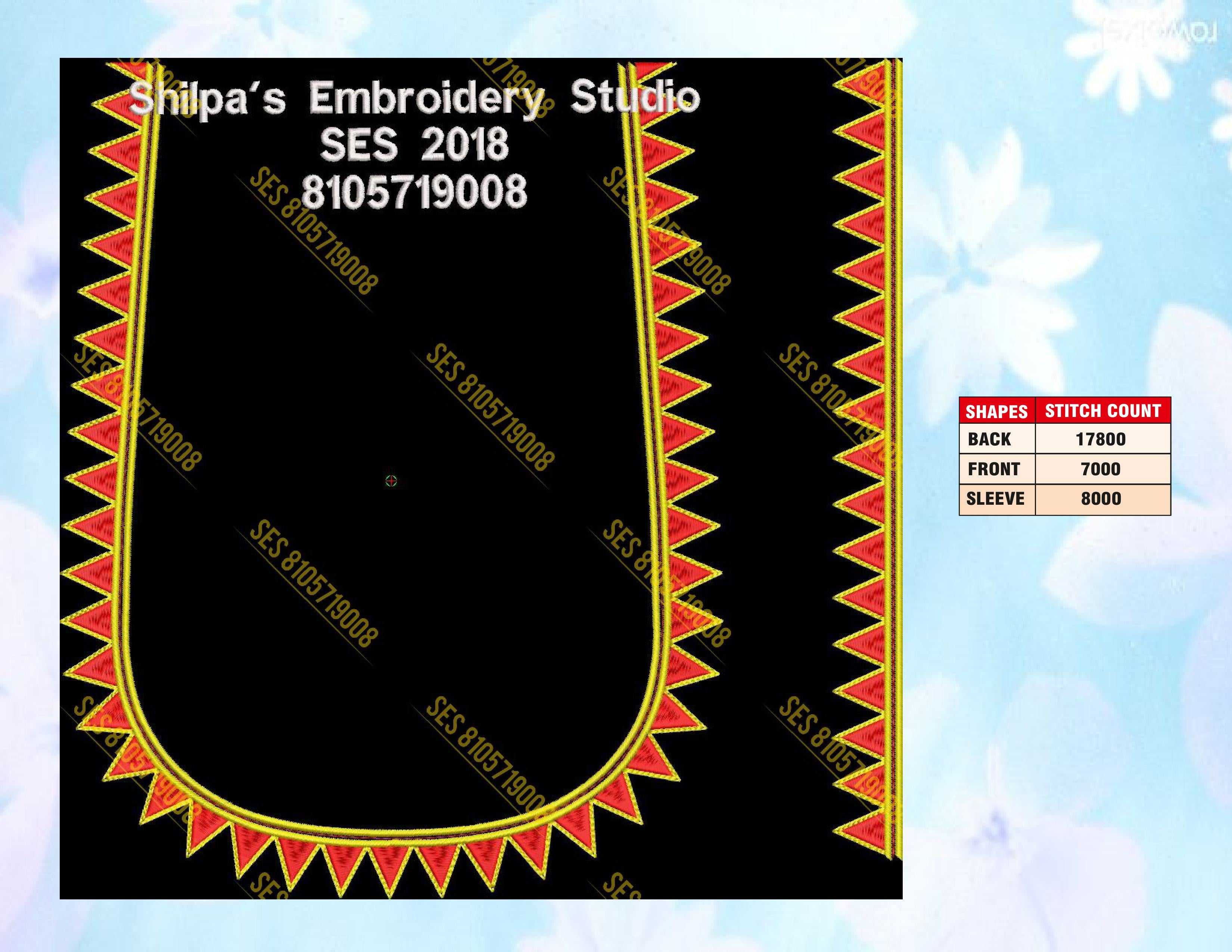 Embroidery Designs 2001-2100 Series