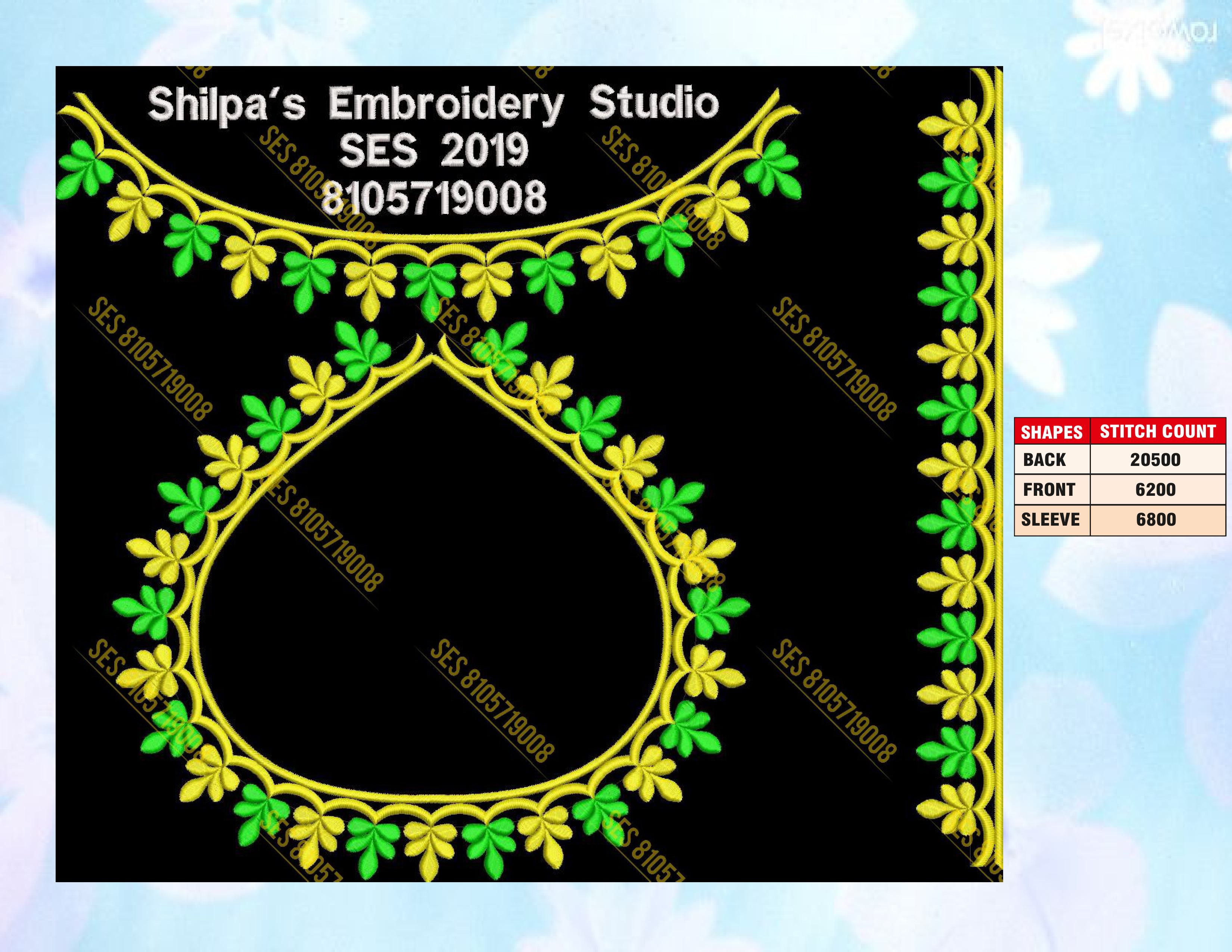 Embroidery Designs 2001-2100 Series