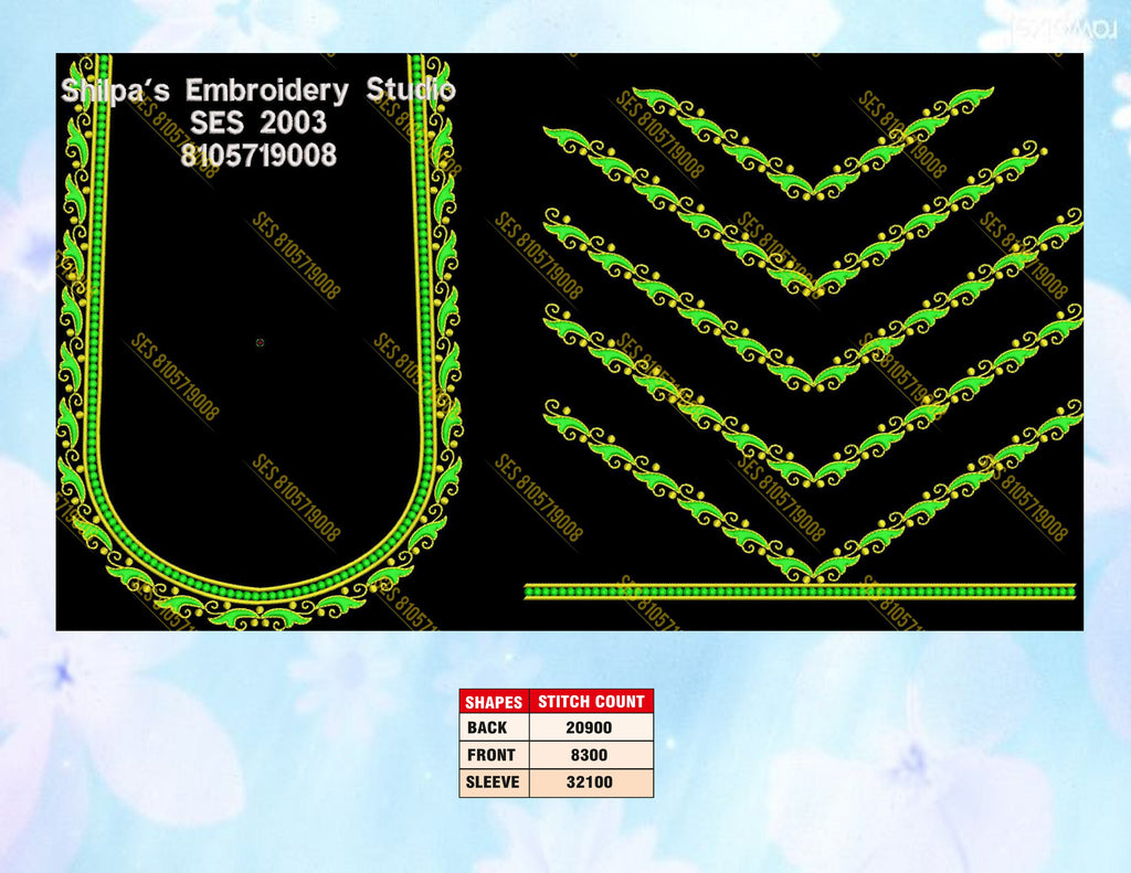 Embroidery Designs 2001-2100 Series