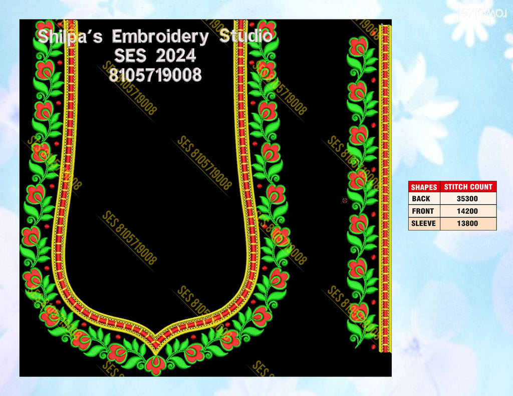 Embroidery Designs 2001-2100 Series