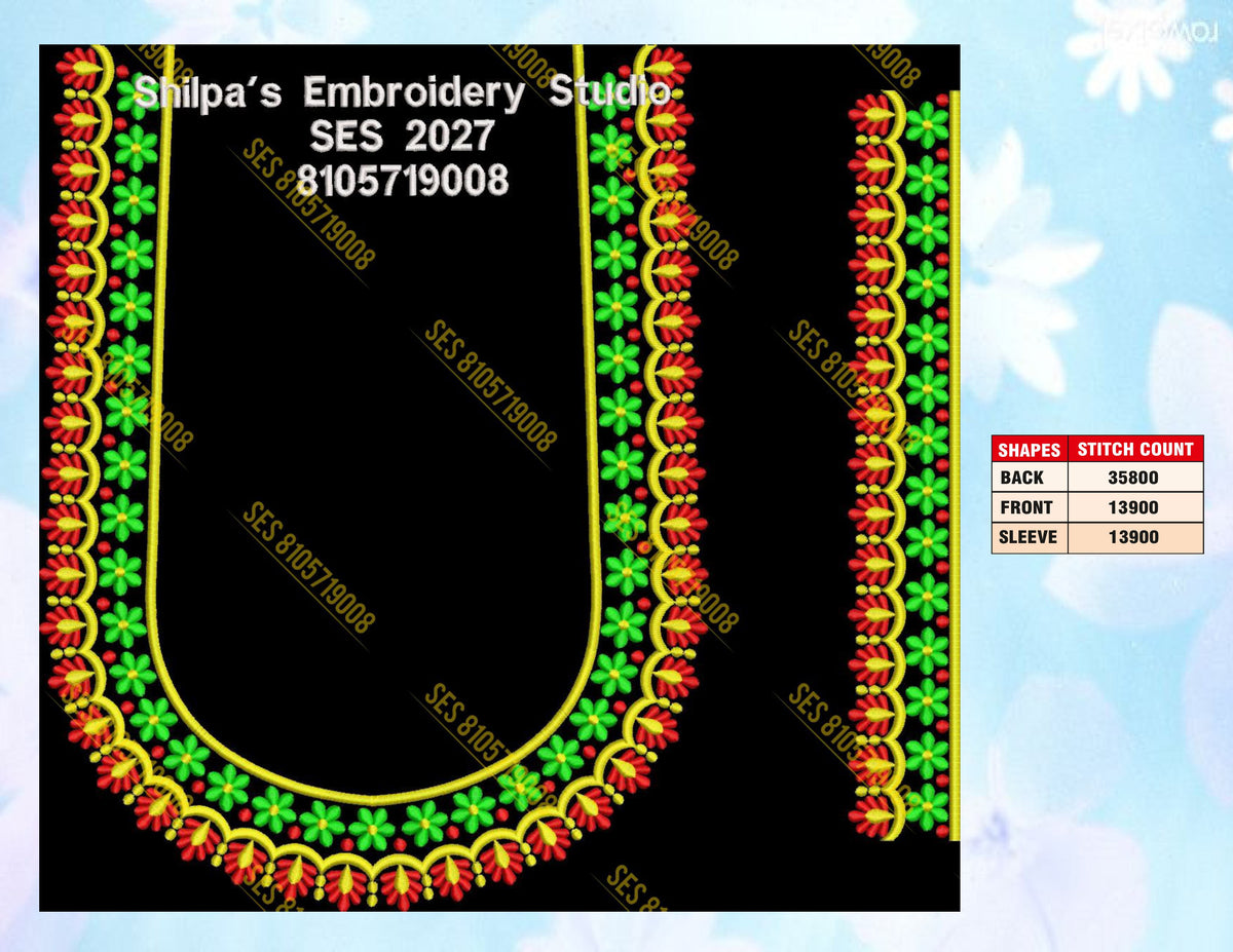 Embroidery Designs 2001-2100 Series