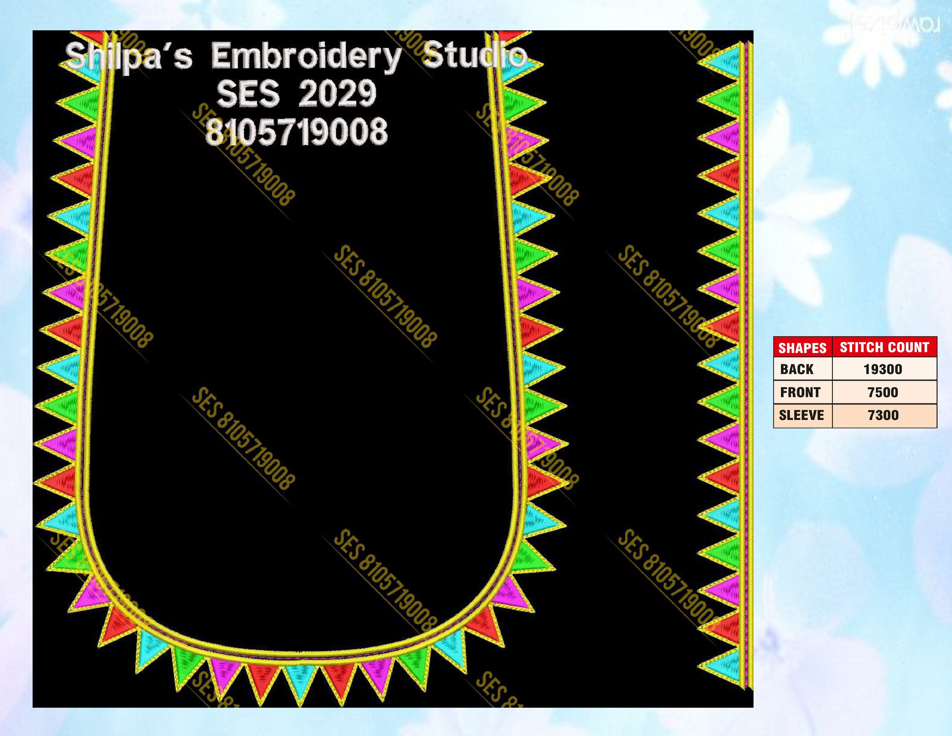 Embroidery Designs 2001-2100 Series