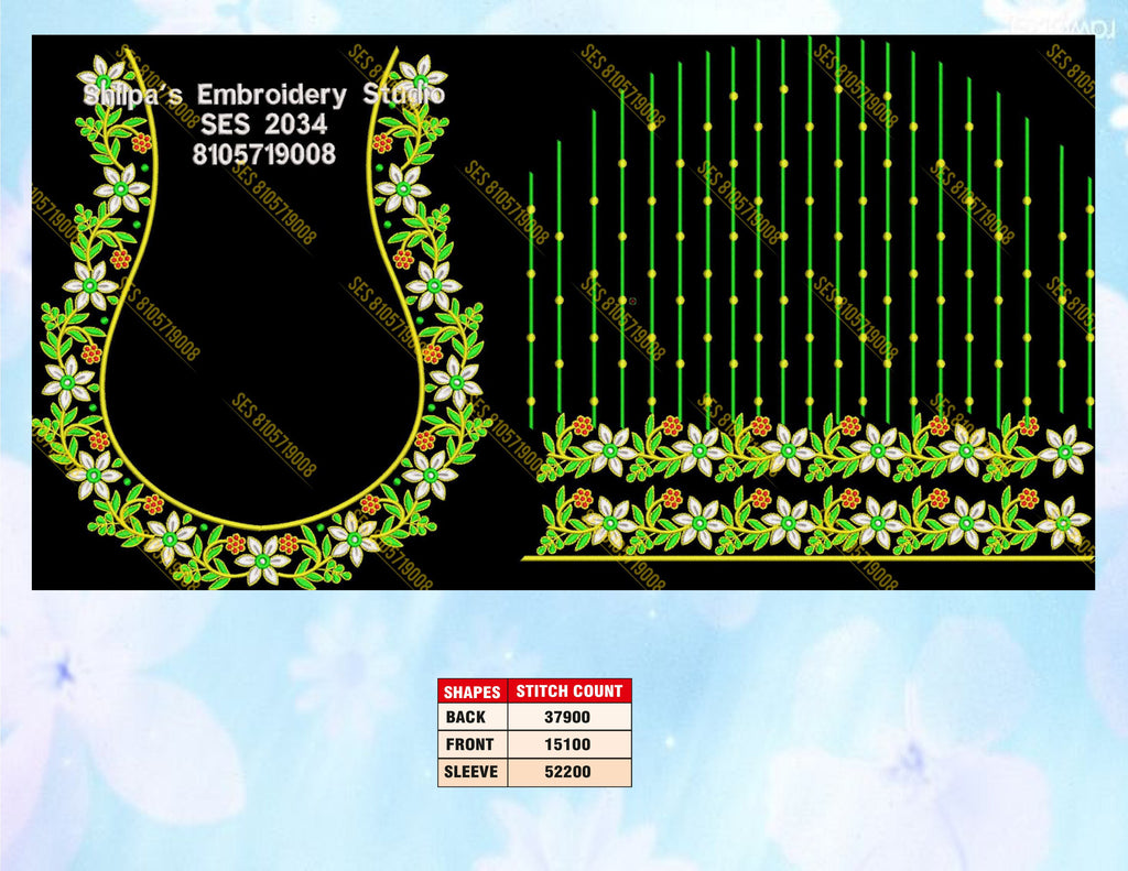 Embroidery Designs 2001-2100 Series
