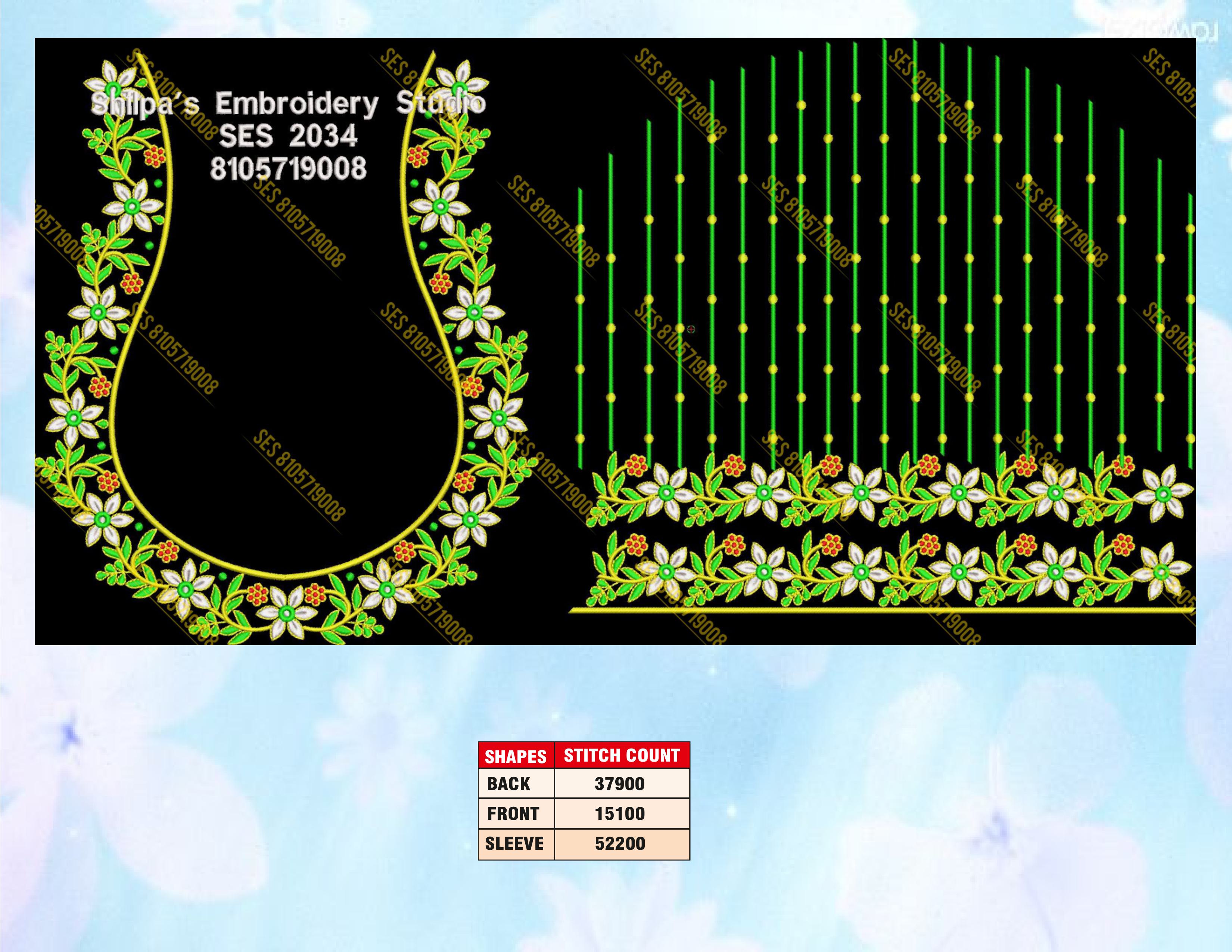 Embroidery Designs 2001-2100 Series