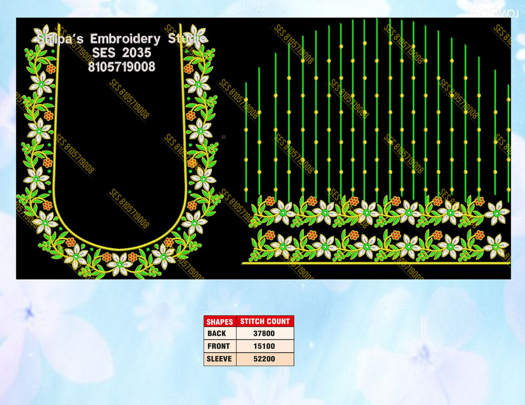 Embroidery Designs 2001-2100 Series