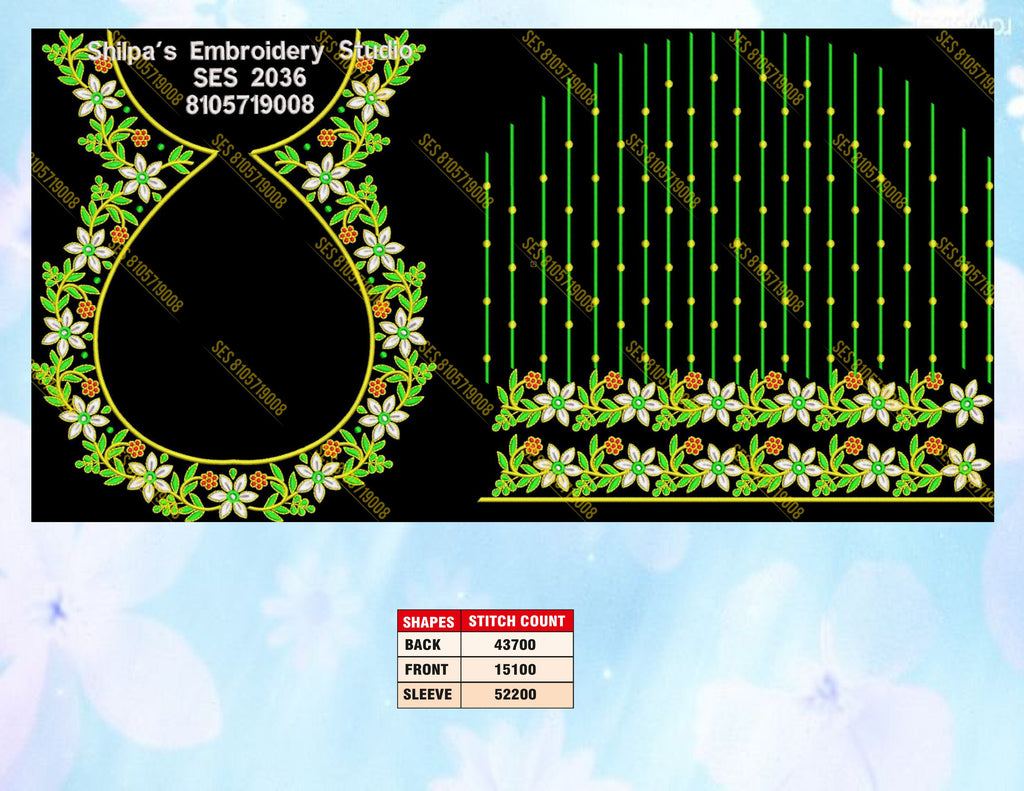 Embroidery Designs 2001-2100 Series