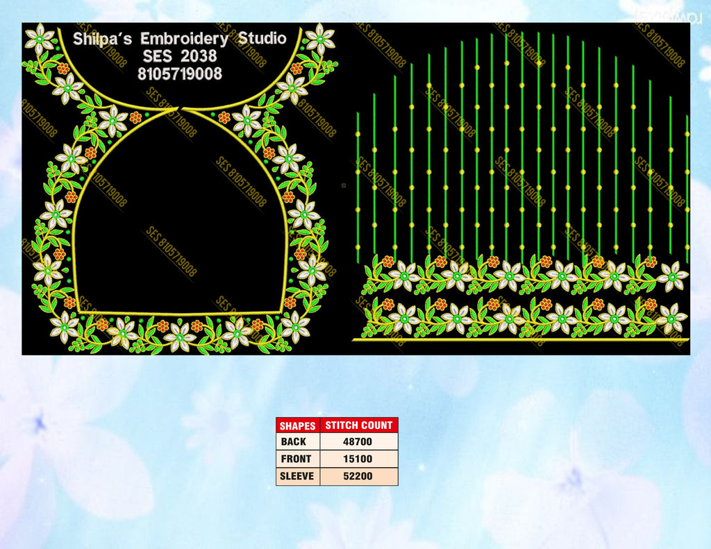 Embroidery Designs 2001-2100 Series