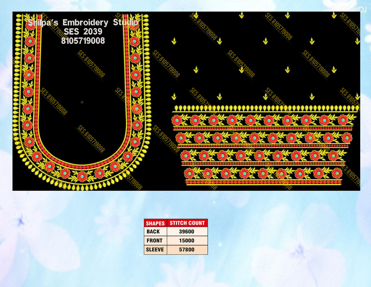 Embroidery Designs 2001-2100 Series