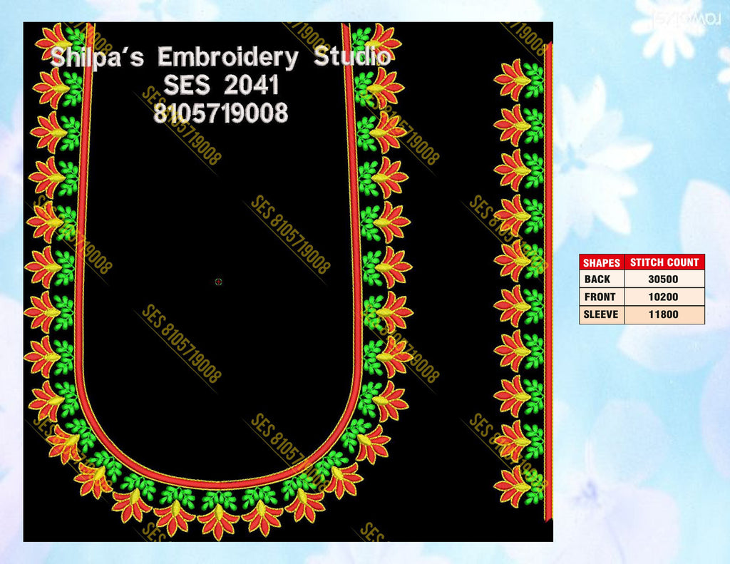 Embroidery Designs 2001-2100 Series