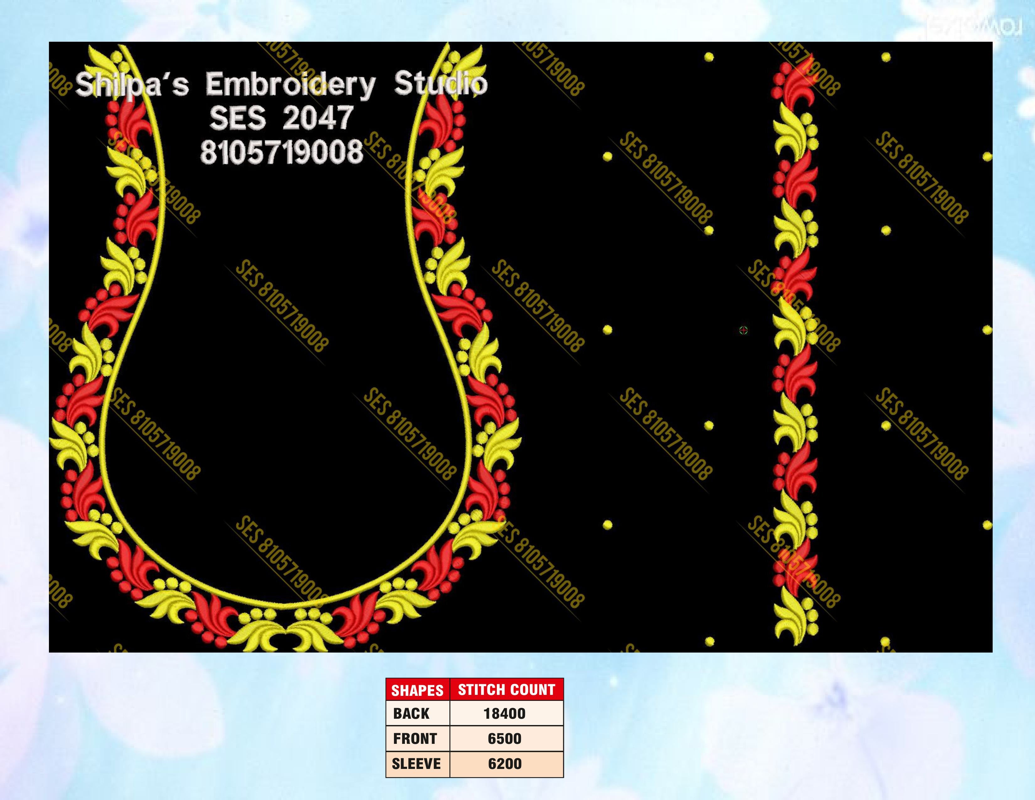 Embroidery Designs 2001-2100 Series