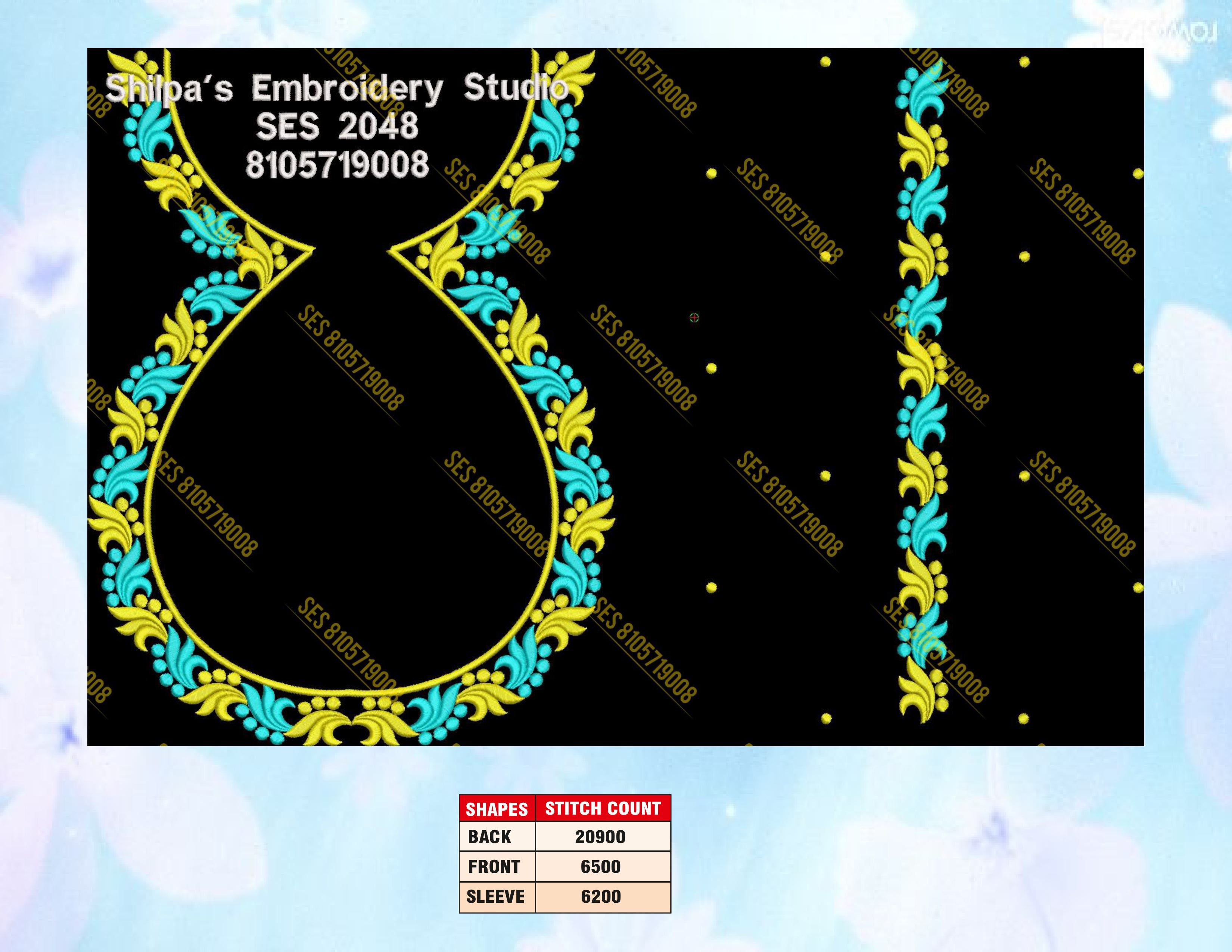 Embroidery Designs 2001-2100 Series