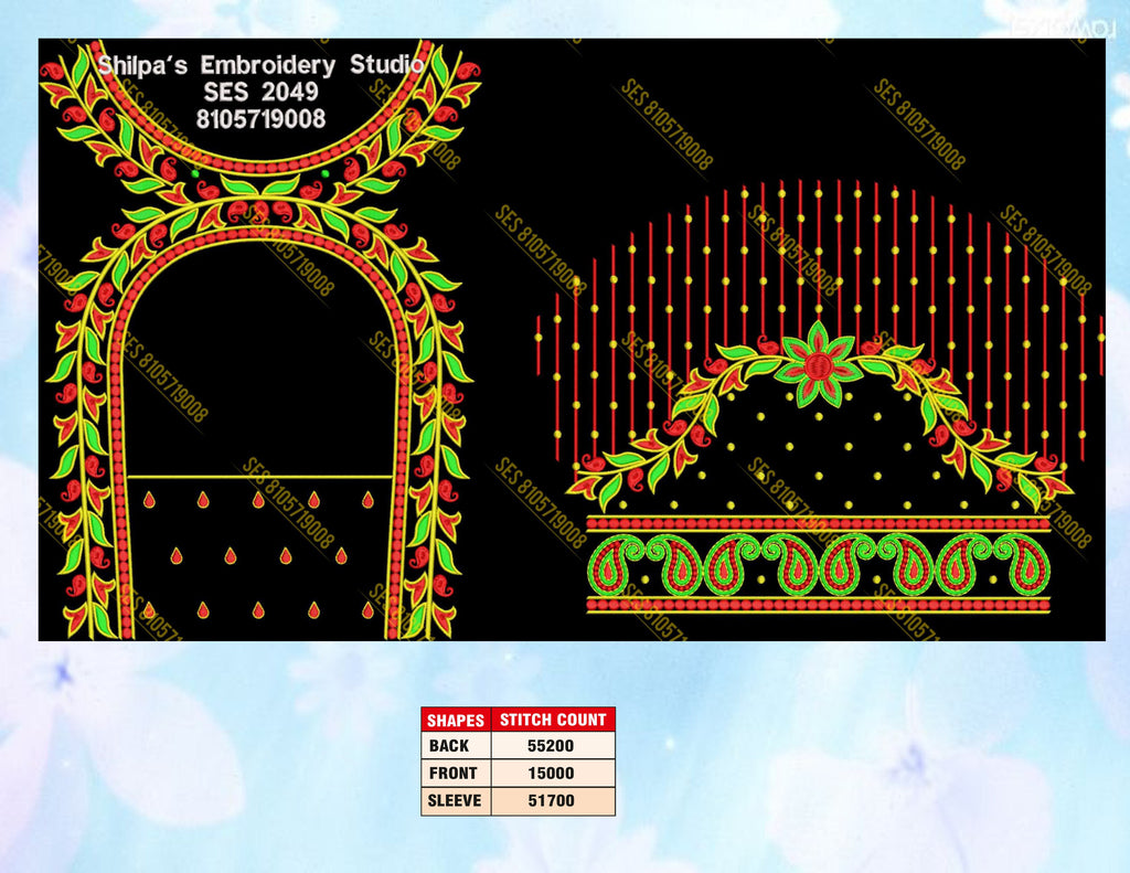 Embroidery Designs 2001-2100 Series
