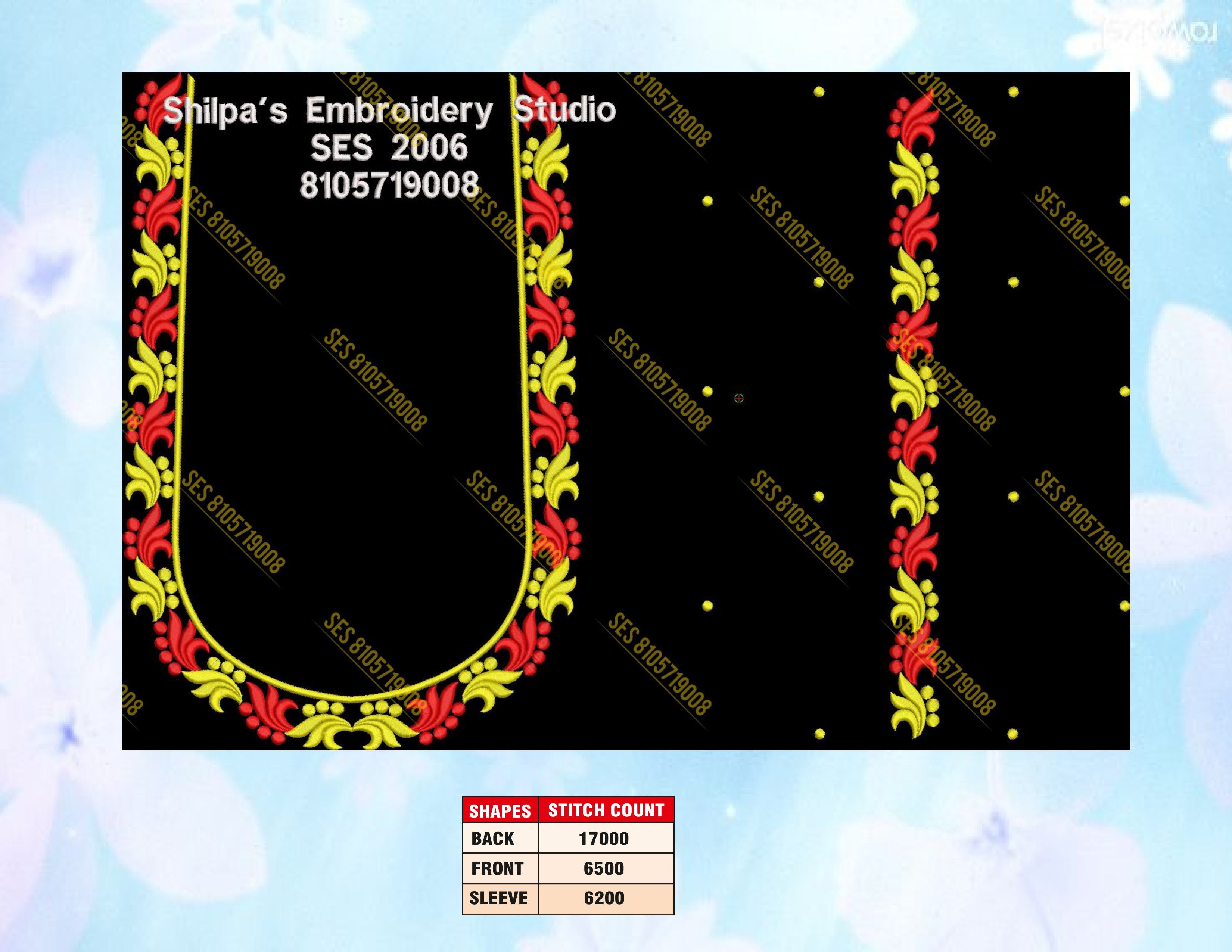Embroidery Designs 2001-2100 Series
