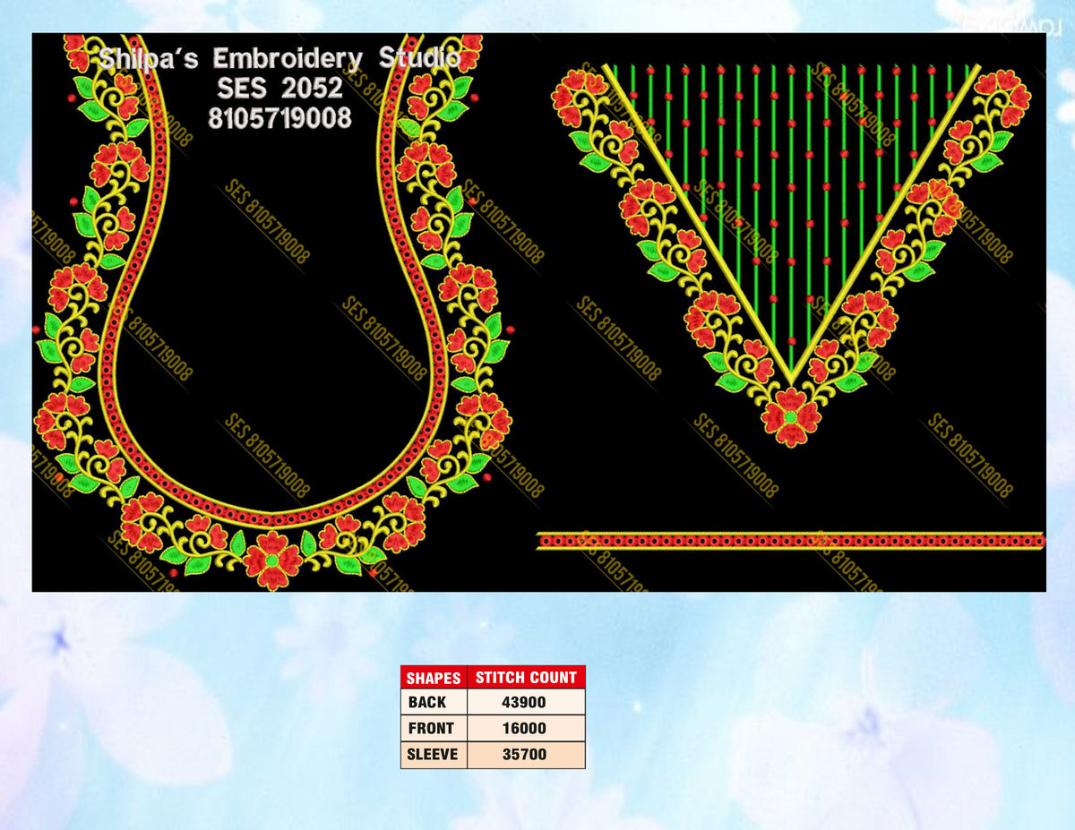 Embroidery Designs 2001-2100 Series