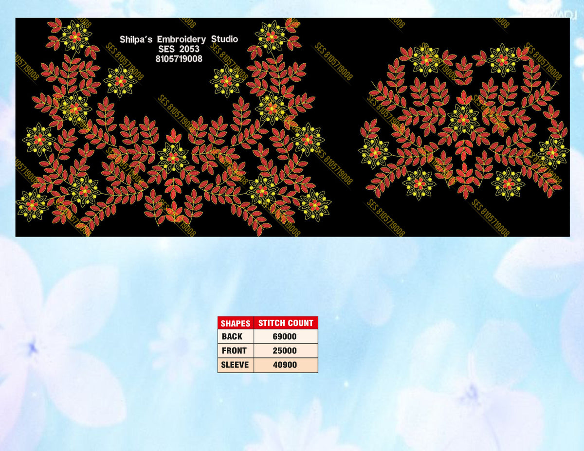 Embroidery Designs 2001-2100 Series