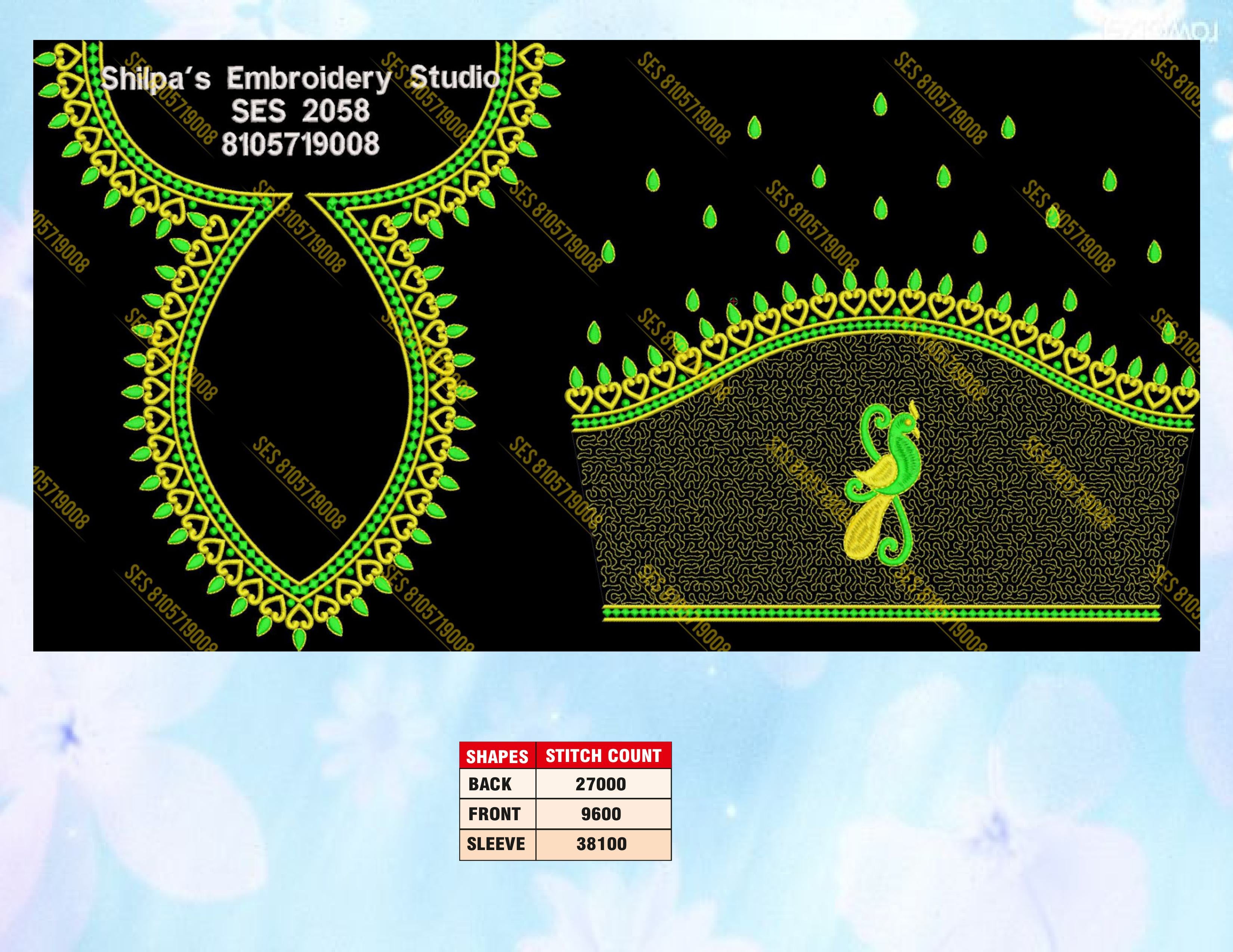 Embroidery Designs 2001-2100 Series