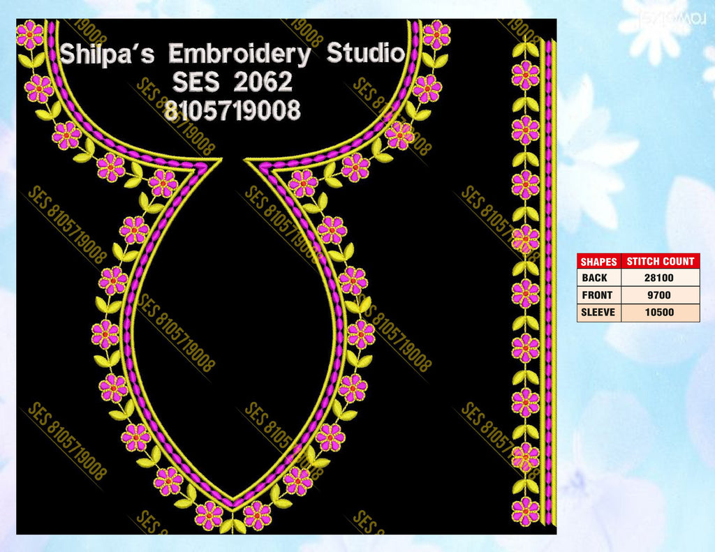 Embroidery Designs 2001-2100 Series