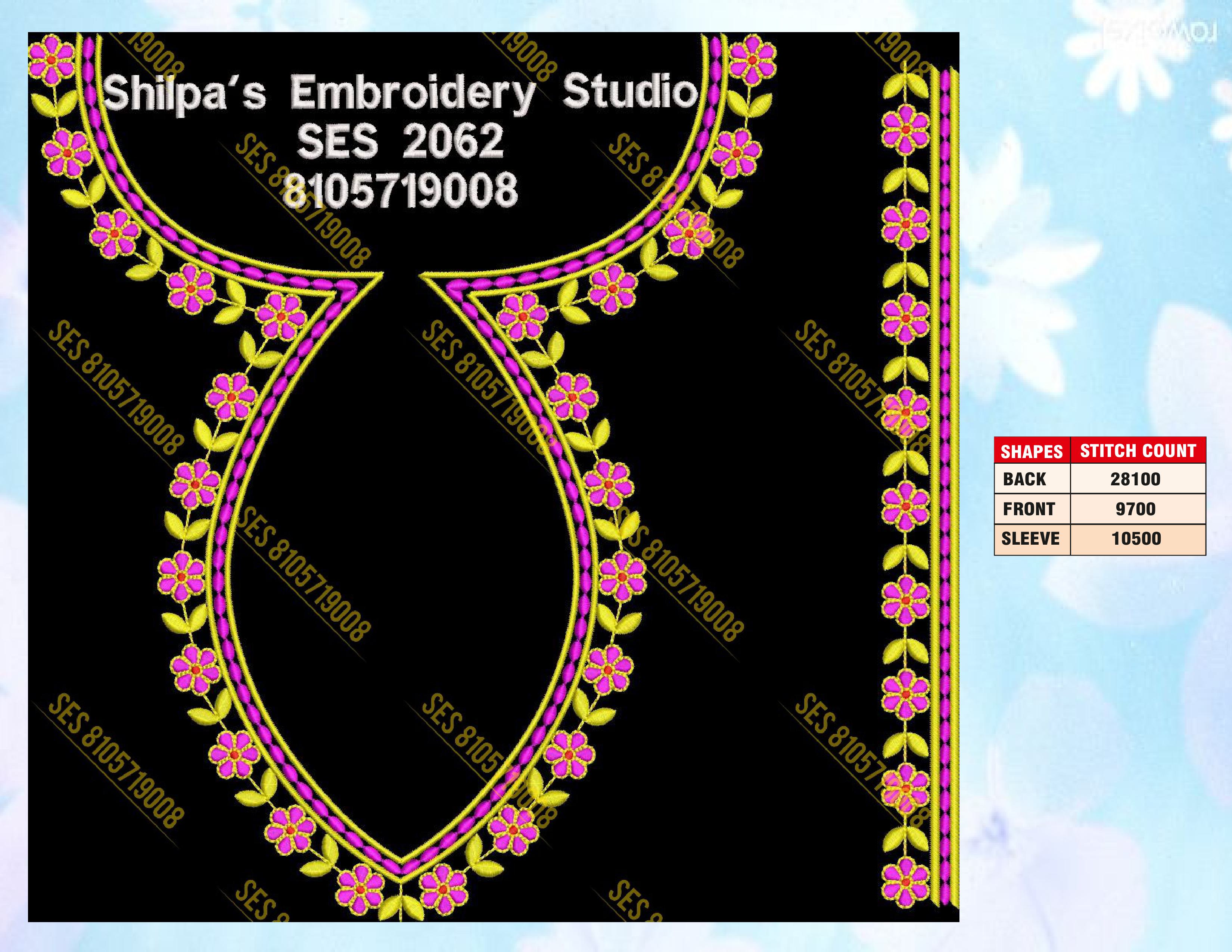 Embroidery Designs 2001-2100 Series
