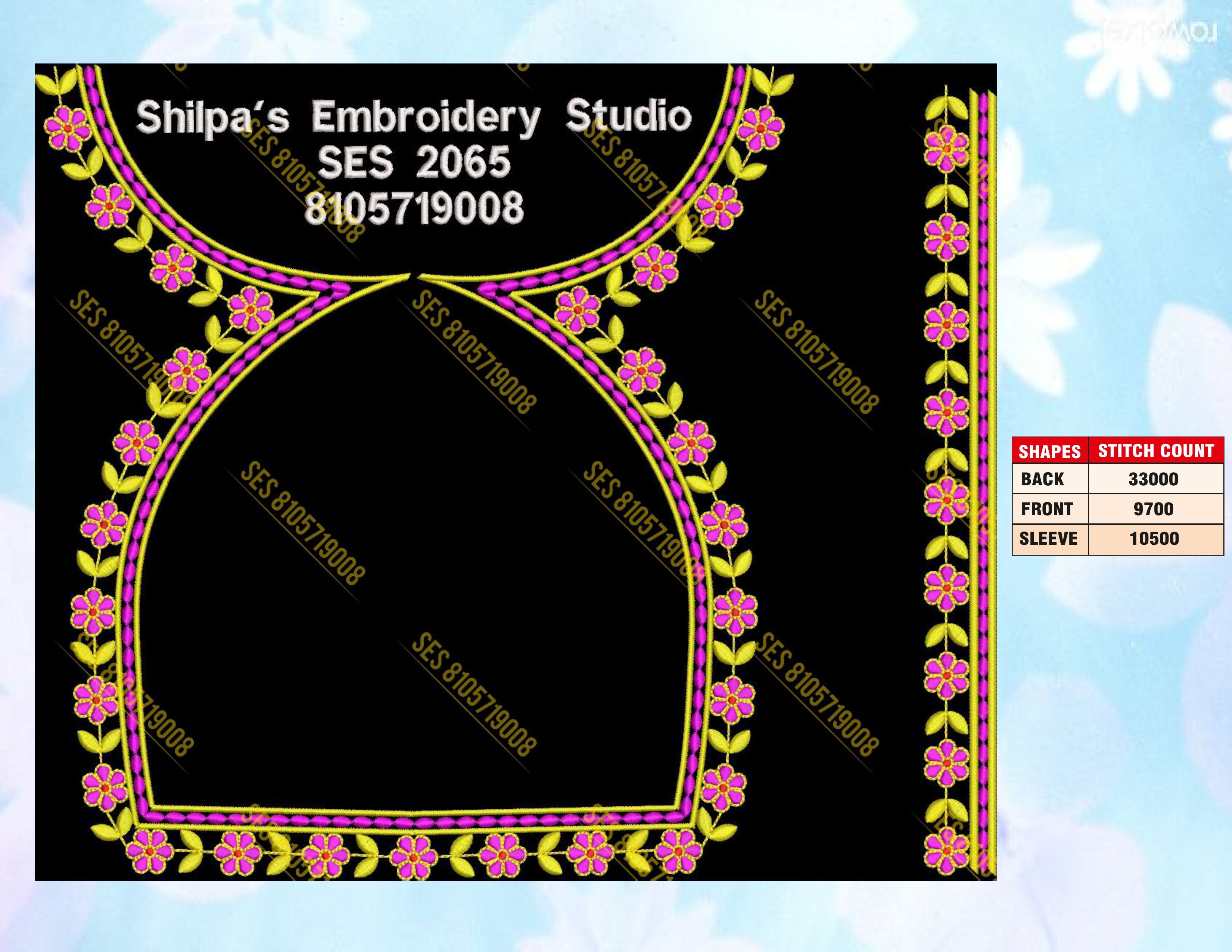 Embroidery Designs 2001-2100 Series