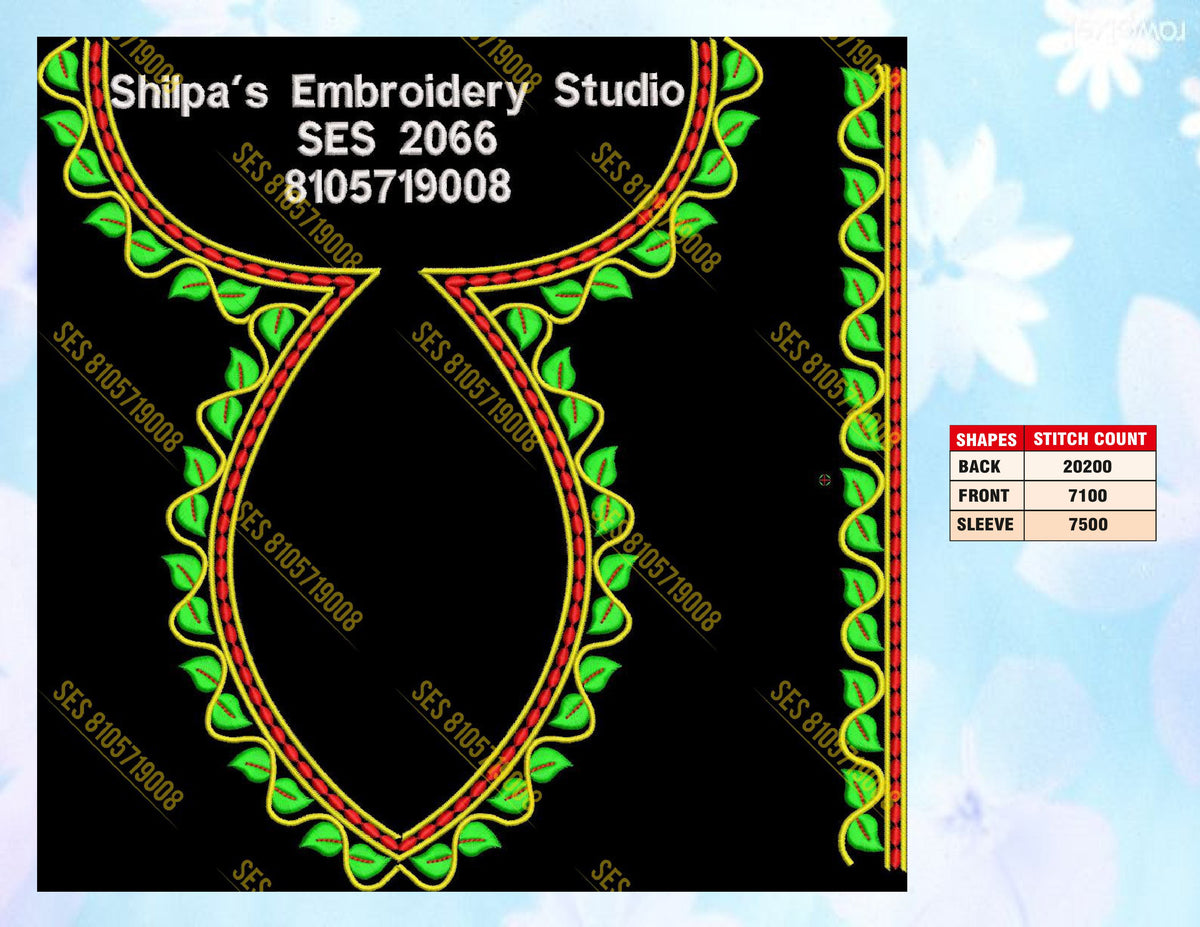 Embroidery Designs 2001-2100 Series