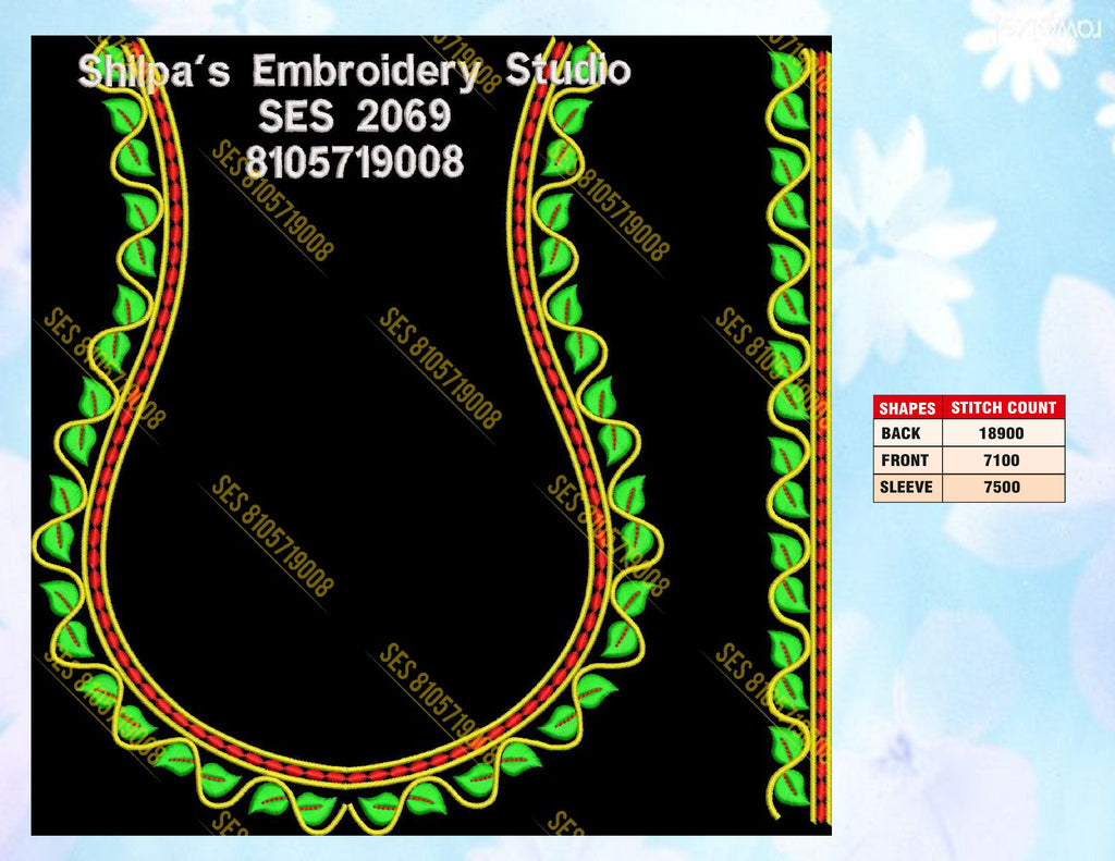 Embroidery Designs 2001-2100 Series