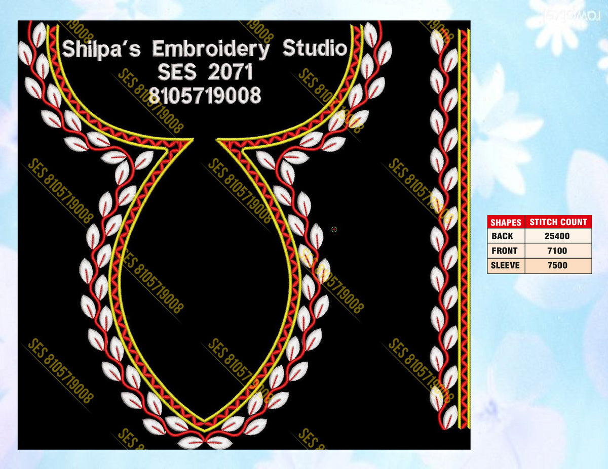 Embroidery Designs 2001-2100 Series