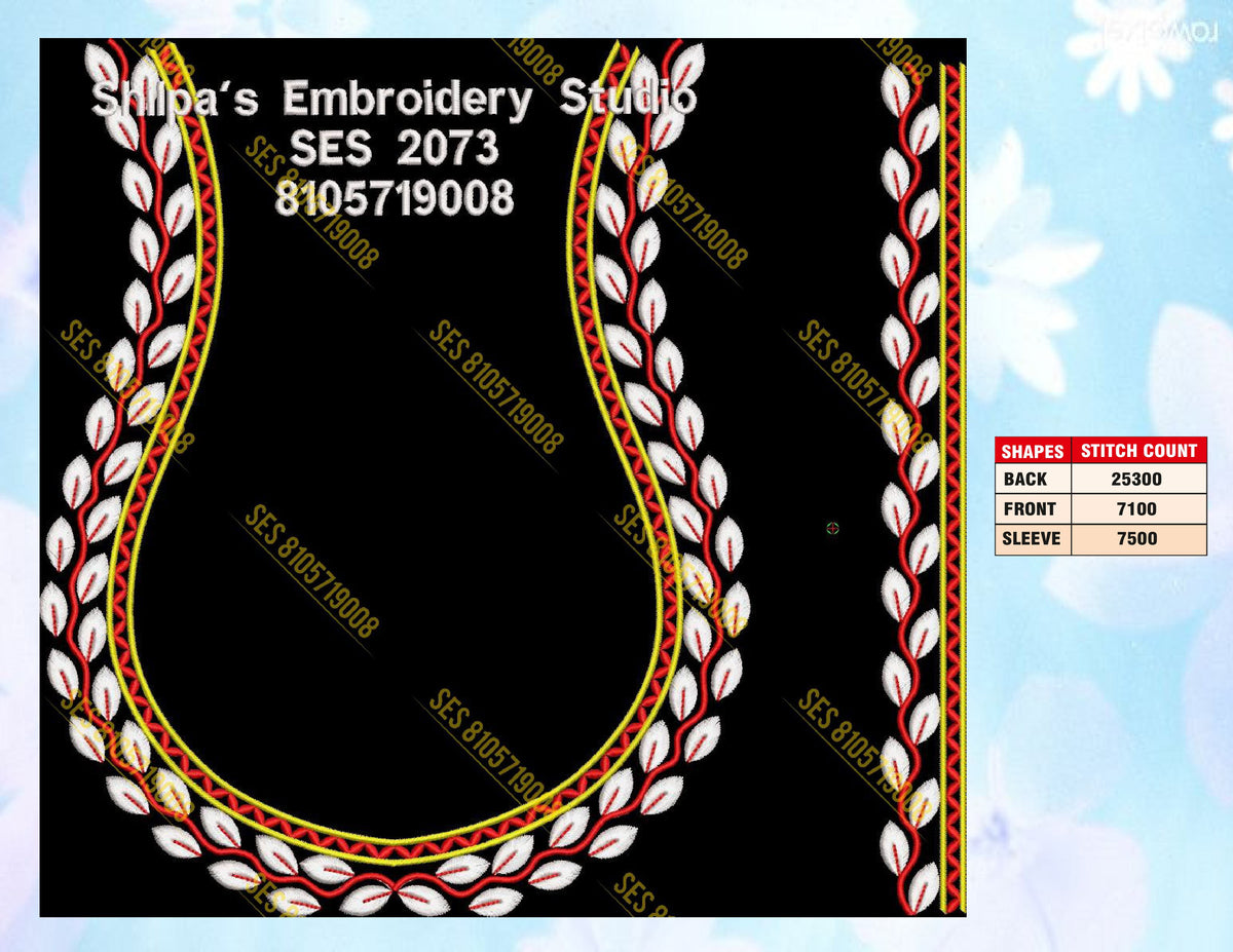Embroidery Designs 2001-2100 Series