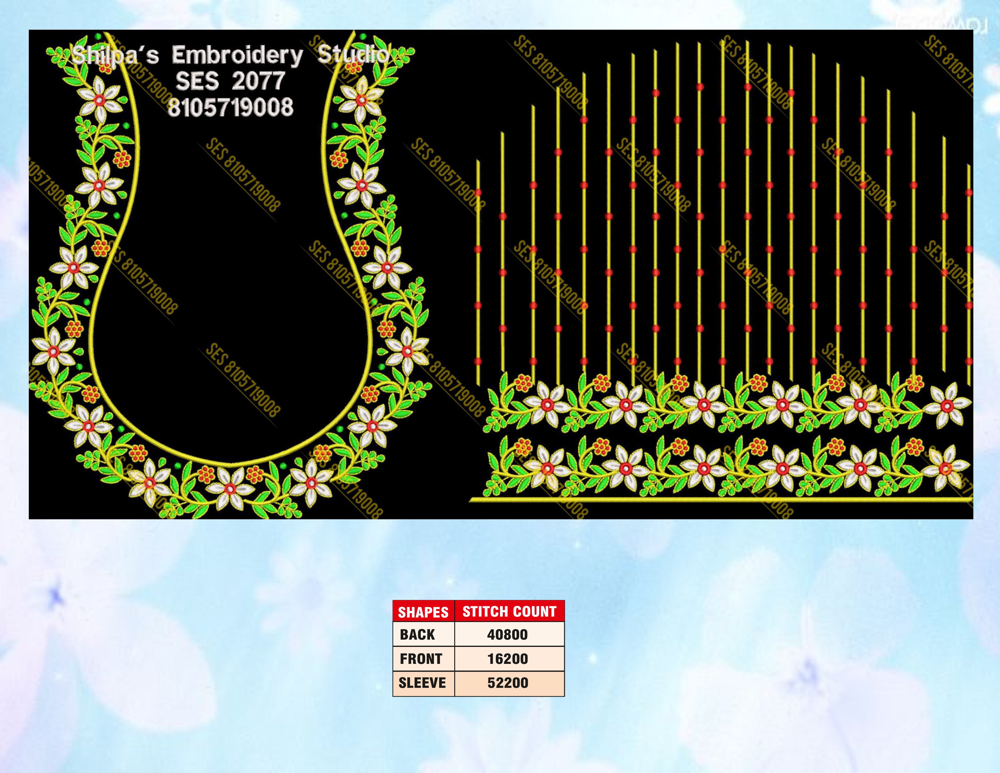 Embroidery Designs 2001-2100 Series