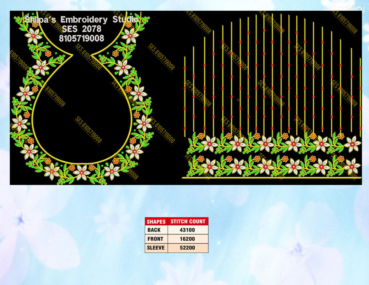 Embroidery Designs 2001-2100 Series
