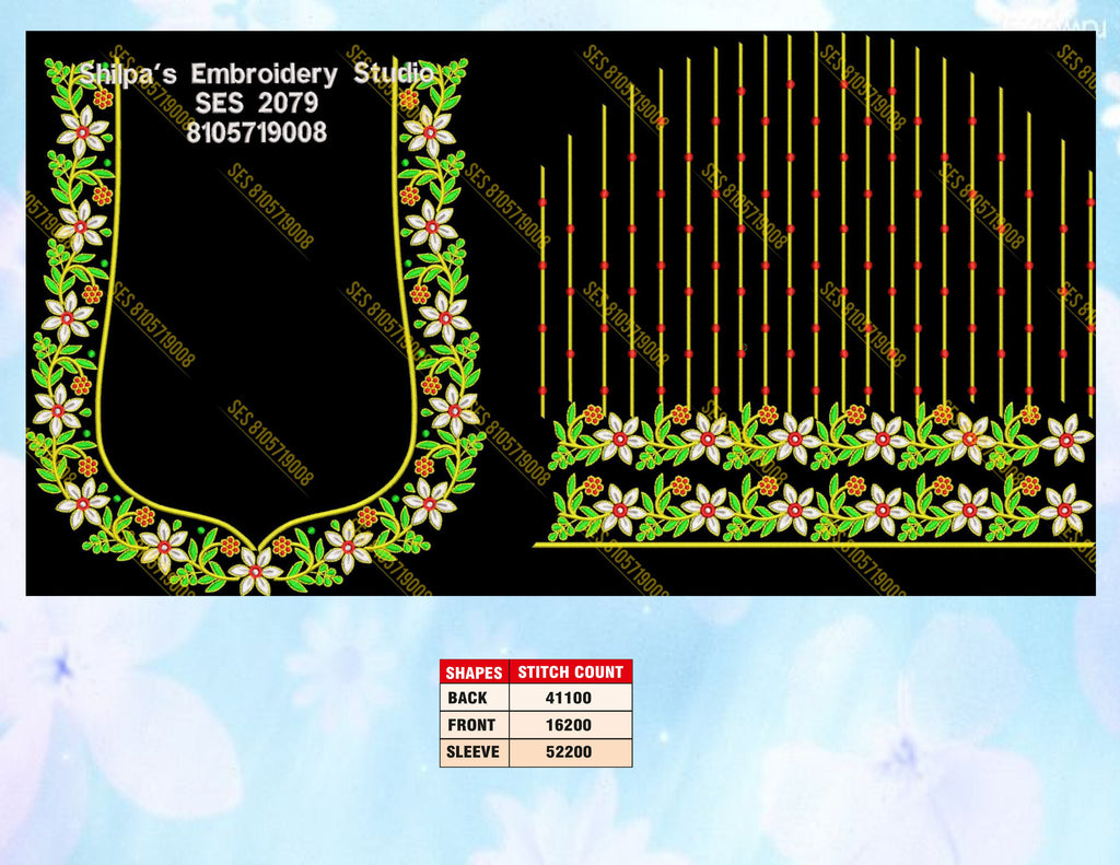 Embroidery Designs 2001-2100 Series