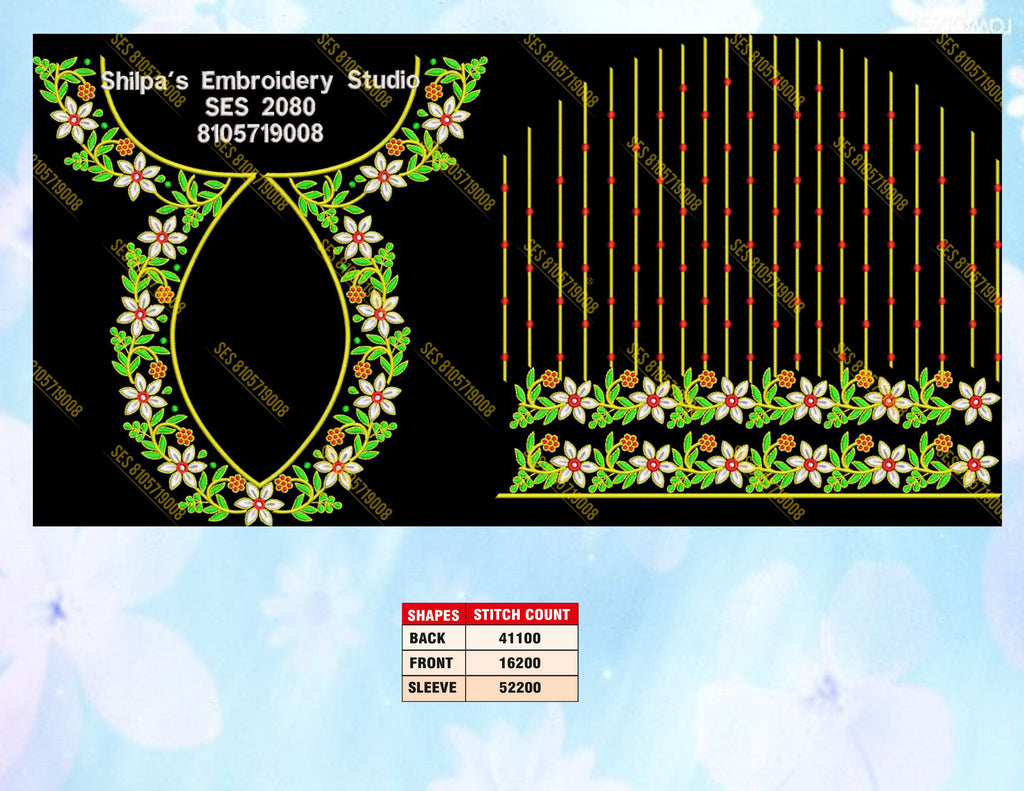 Embroidery Designs 2001-2100 Series