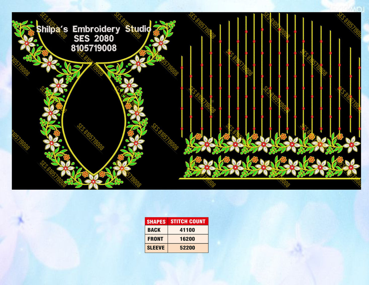 Embroidery Designs 2001-2100 Series