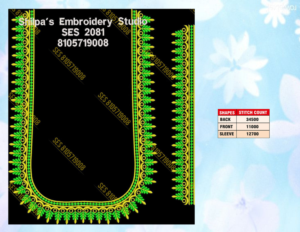 Embroidery Designs 2001-2100 Series