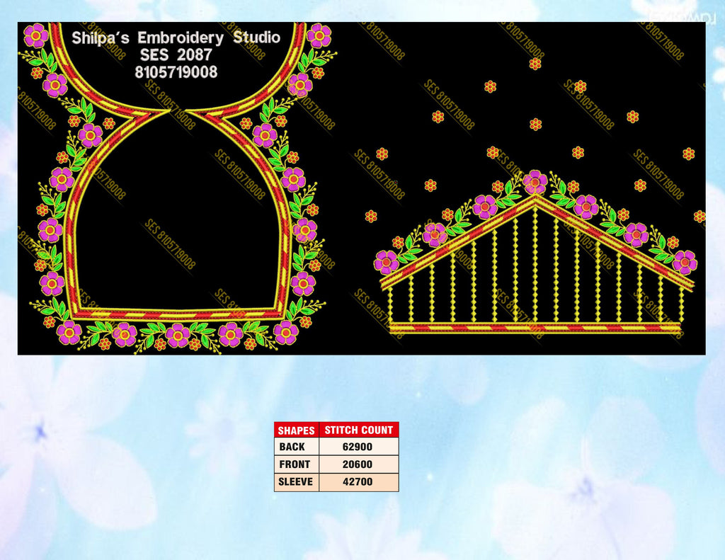 Embroidery Designs 2001-2100 Series