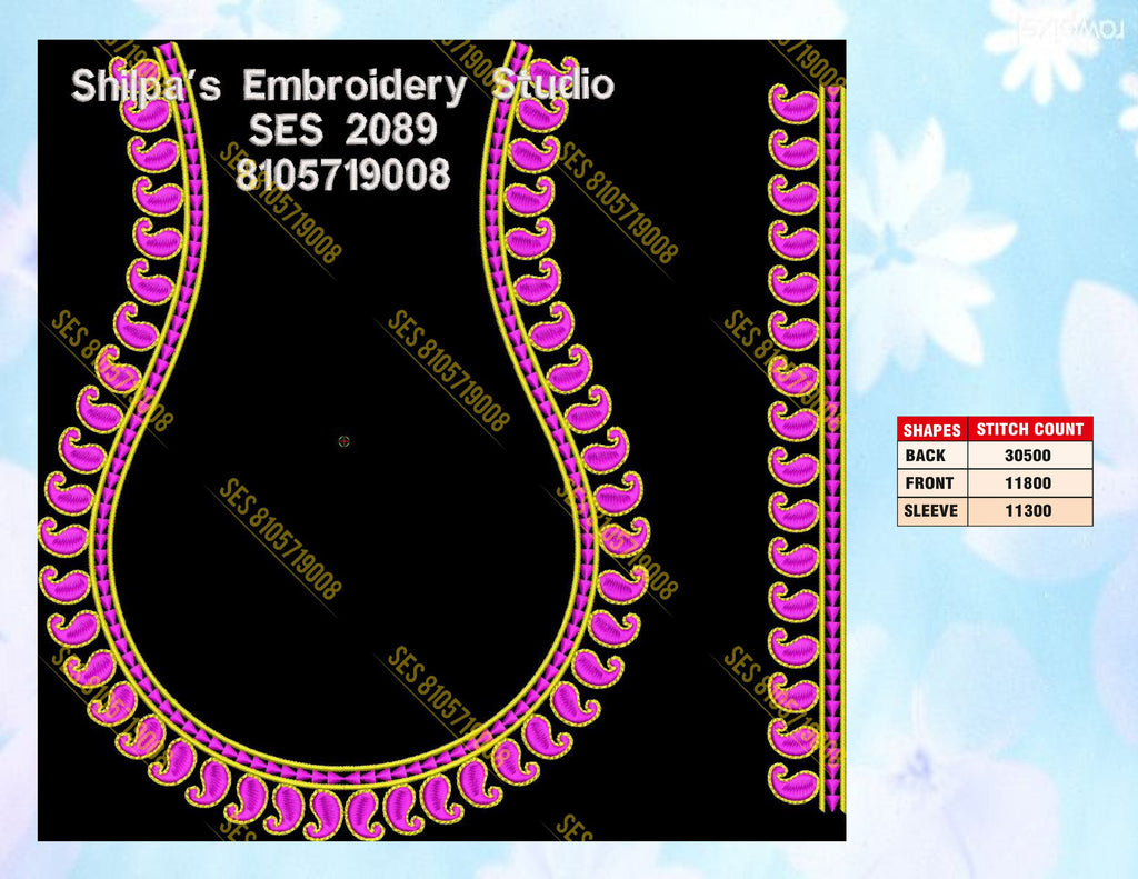 Embroidery Designs 2001-2100 Series