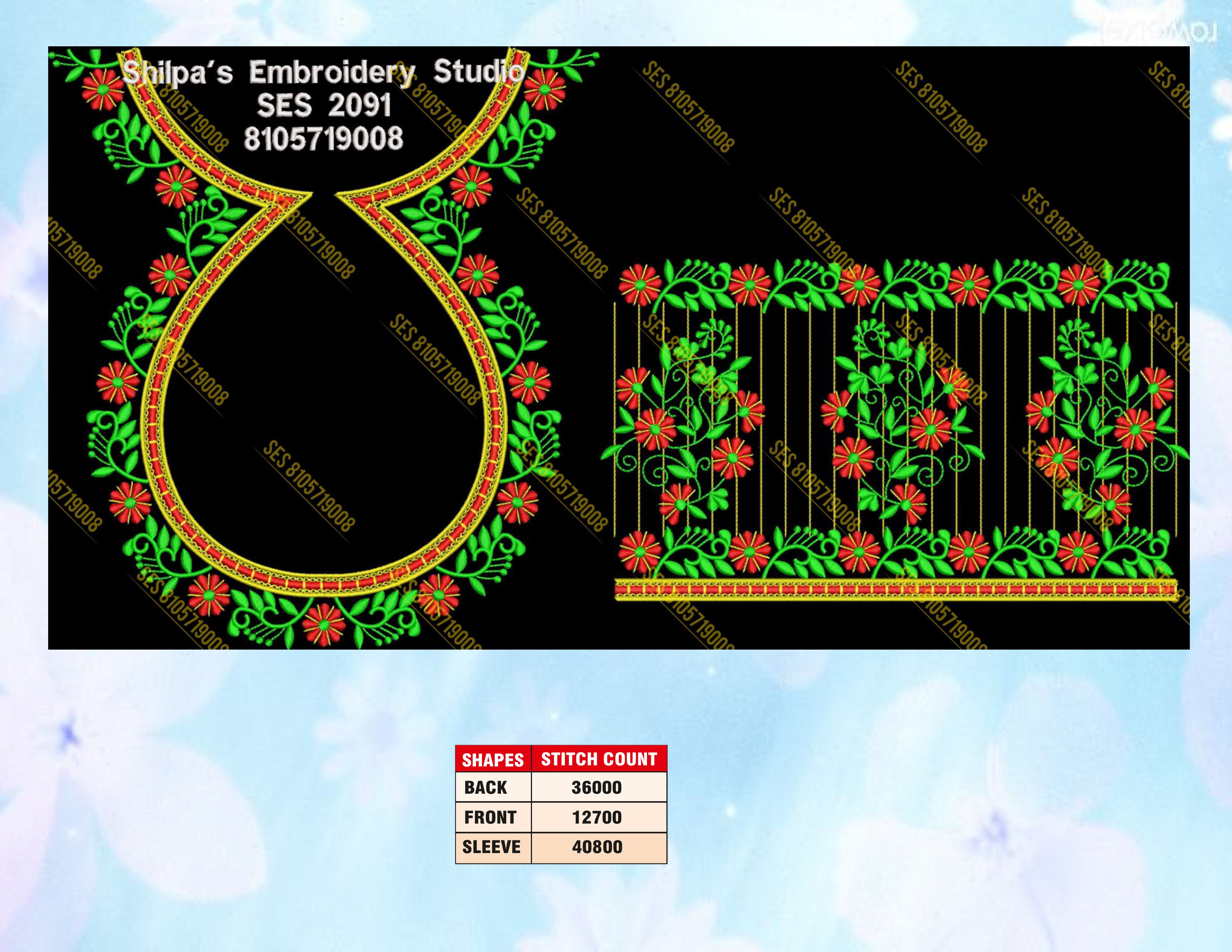 Embroidery Designs 2001-2100 Series