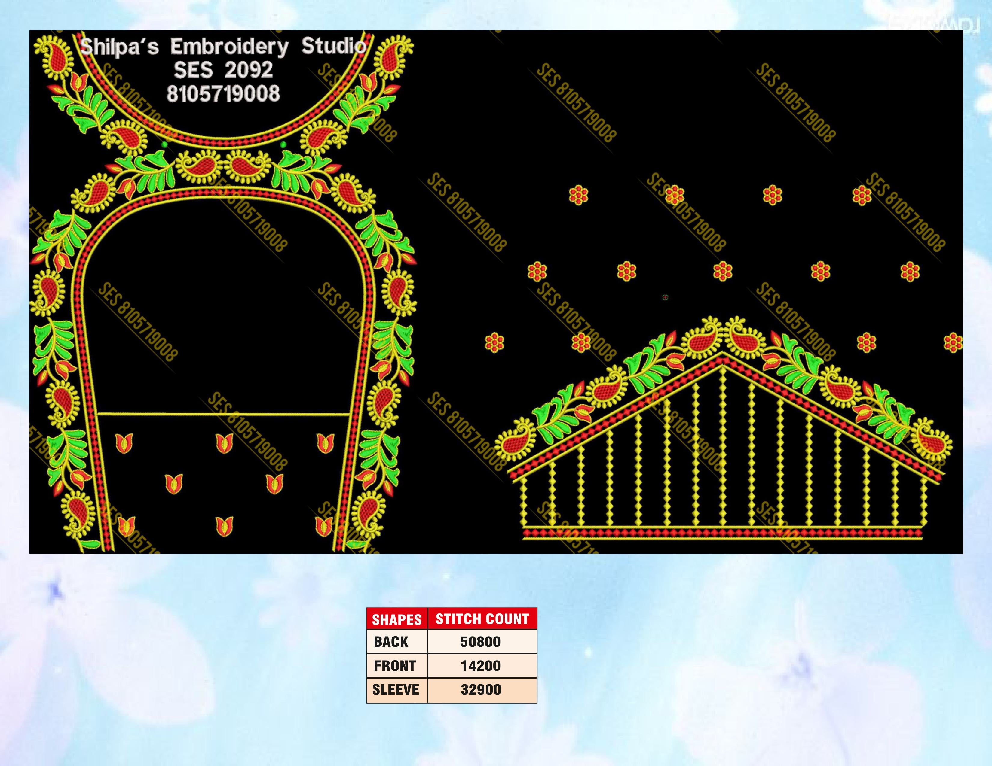 Embroidery Designs 2001-2100 Series