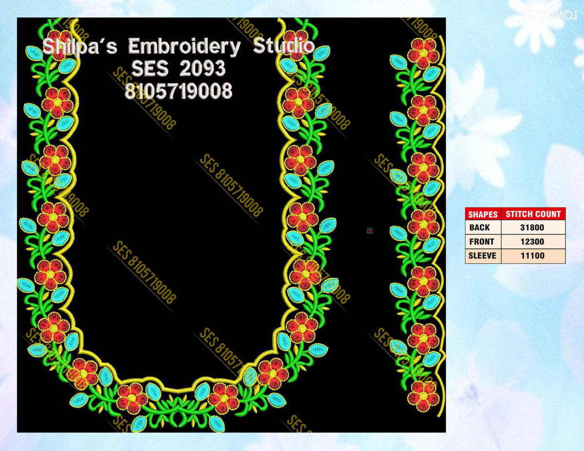 Embroidery Designs 2001-2100 Series