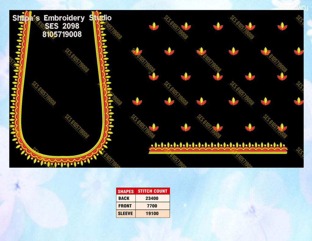 Embroidery Designs 2001-2100 Series