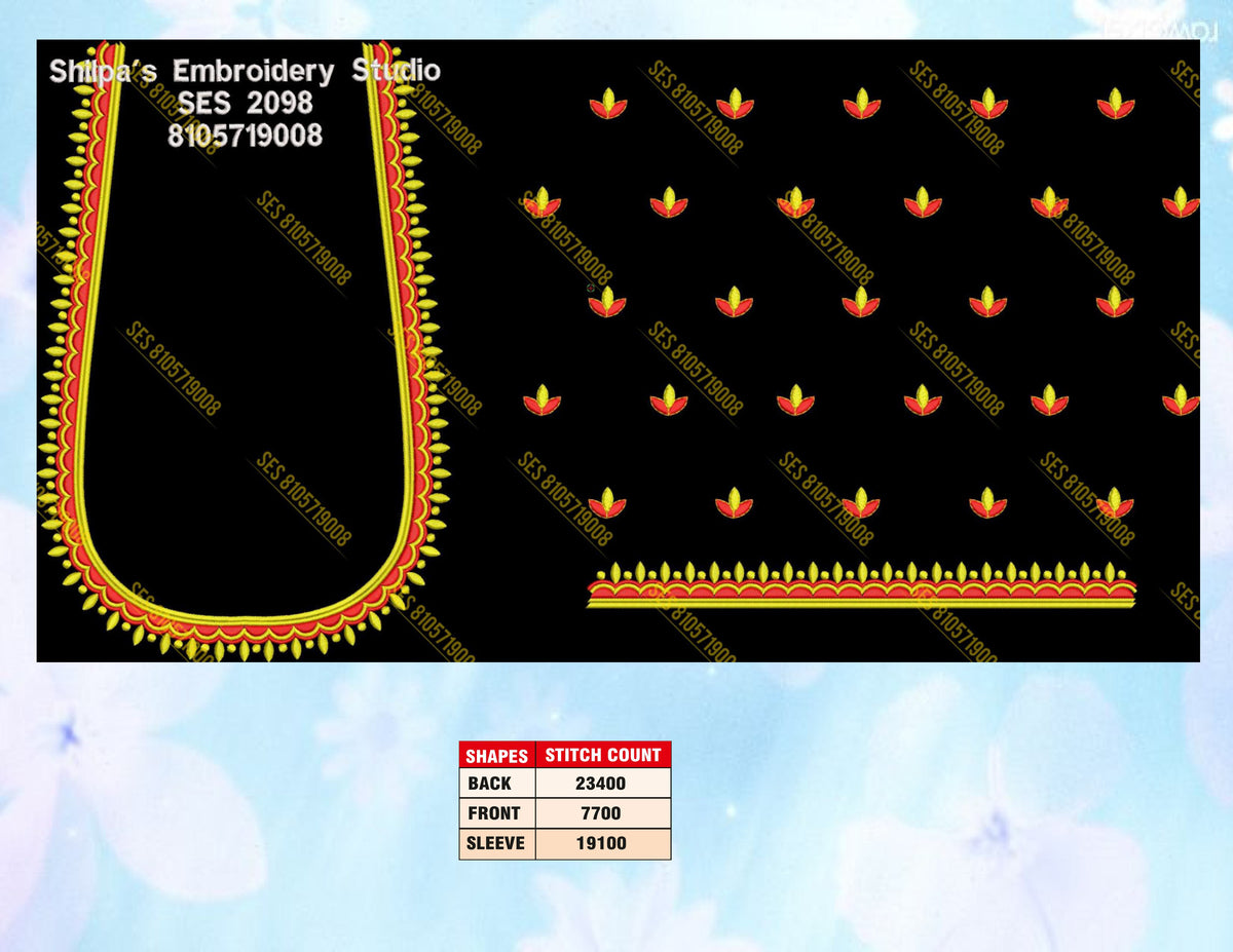 Embroidery Designs 2001-2100 Series