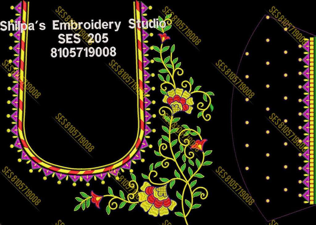 Embroidery Designs 201-300 Series