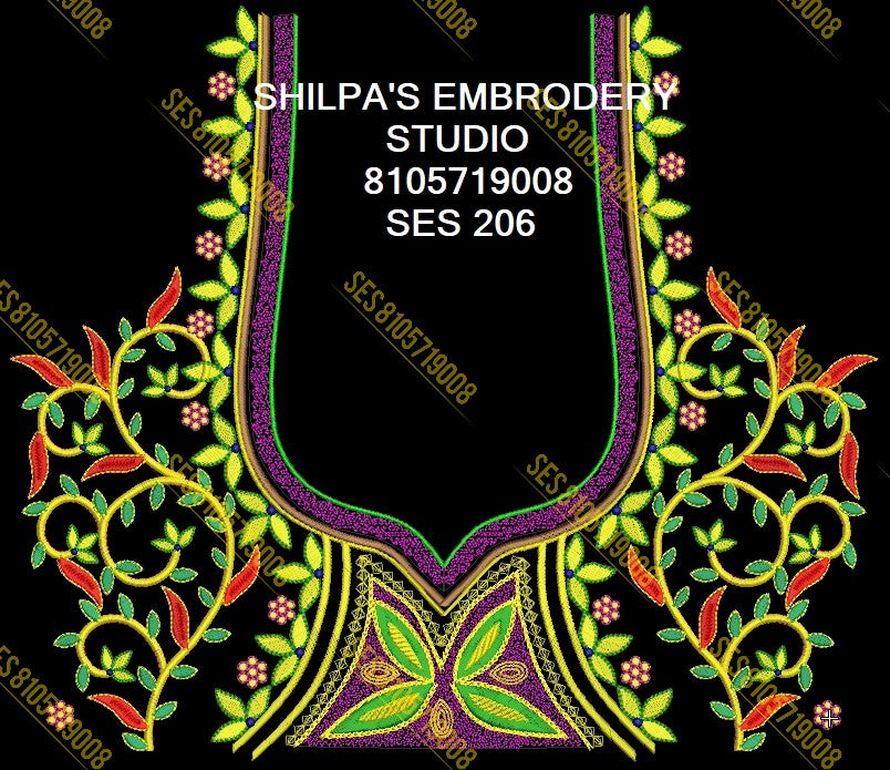Embroidery Designs 201-300 Series