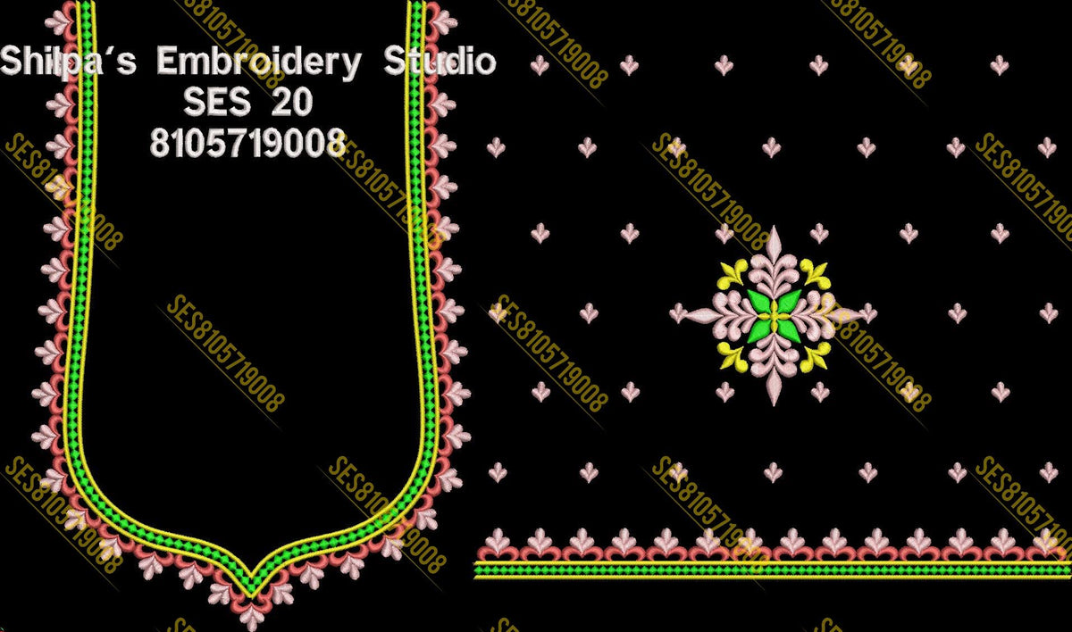 Embroidery Designs 1-100 Series