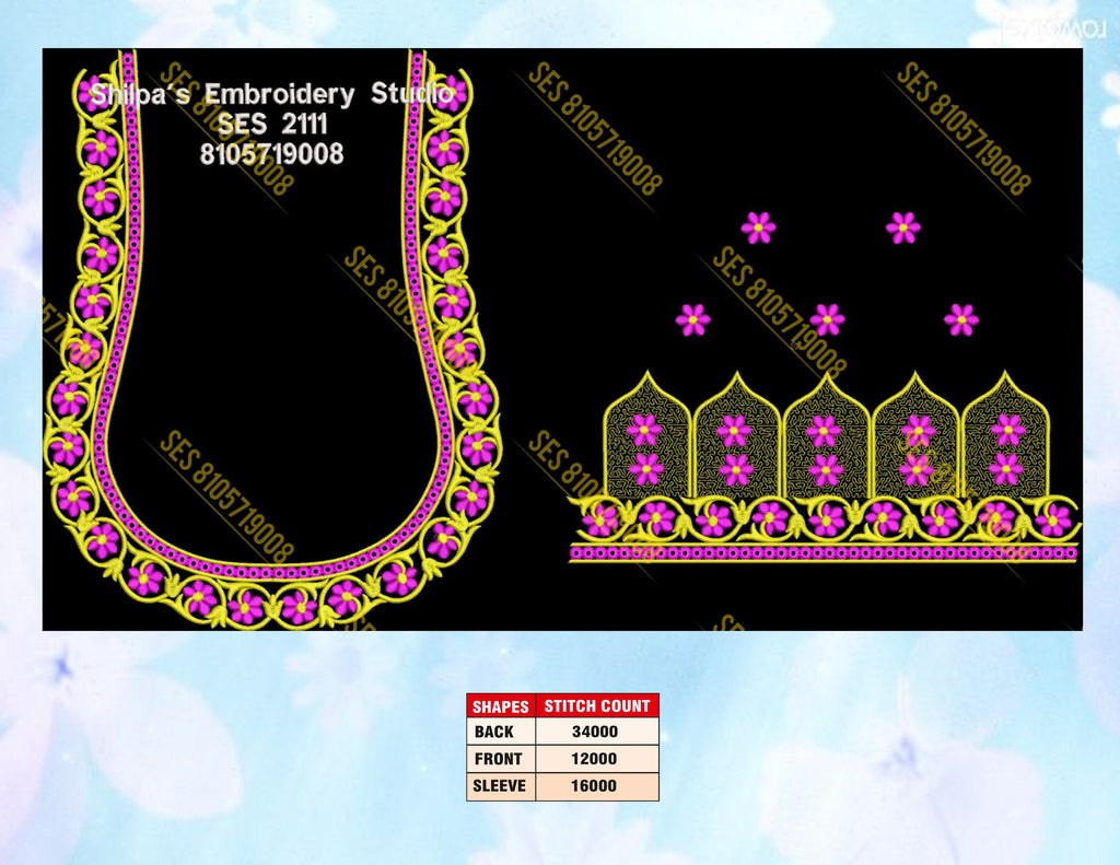 Embroidery Designs 2101-2200 Series