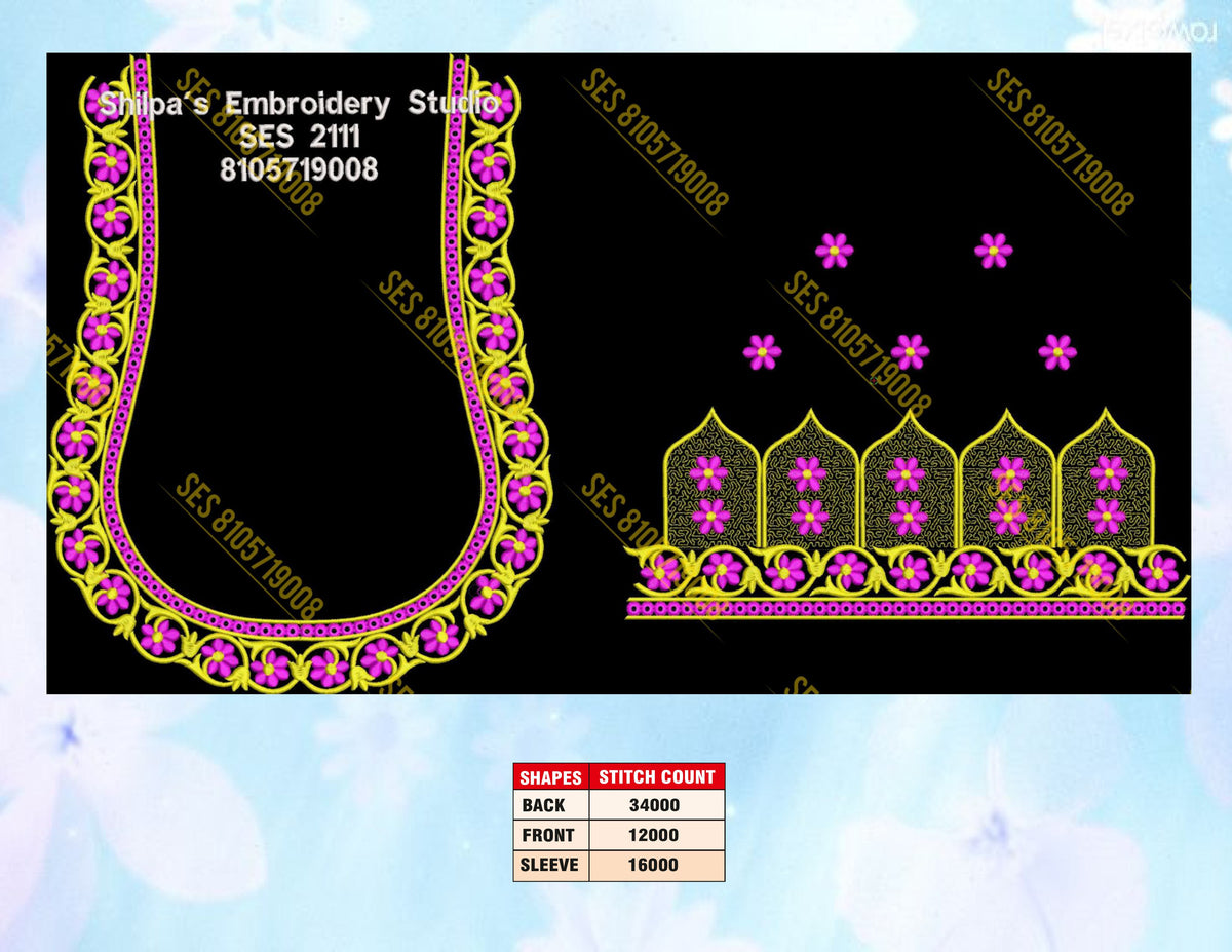 Embroidery Designs 2101-2200 Series