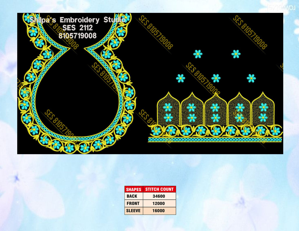 Embroidery Designs 2101-2200 Series